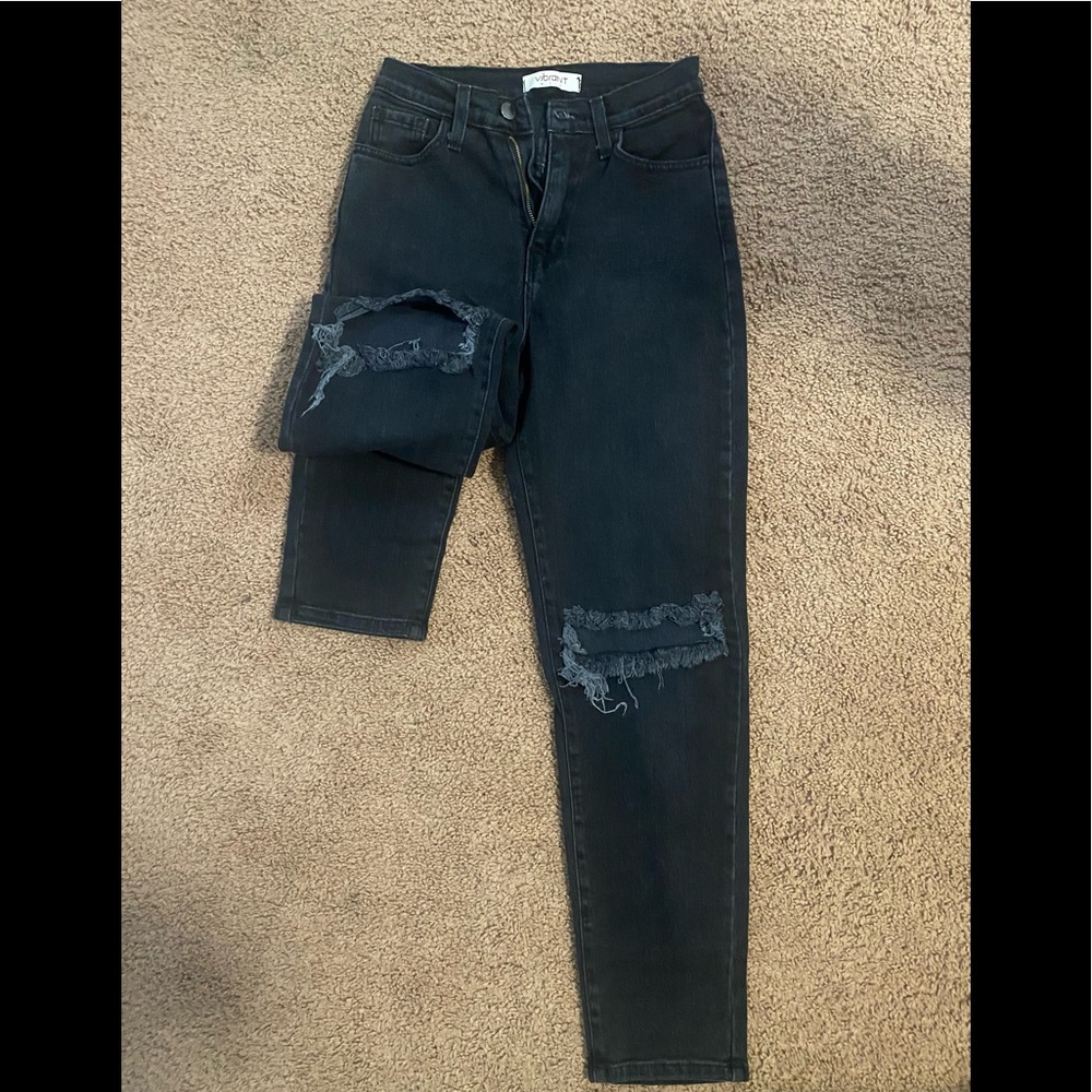 Black mom jeans